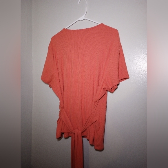 YMI plus size coral top size 3x - Picture 7 of 9